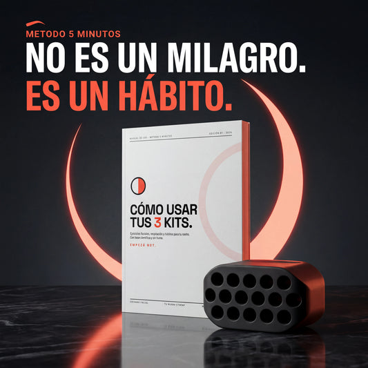 TNE® - Ejercitador de mandíbula + Guía: Transforma tu rostro a su mejor versión