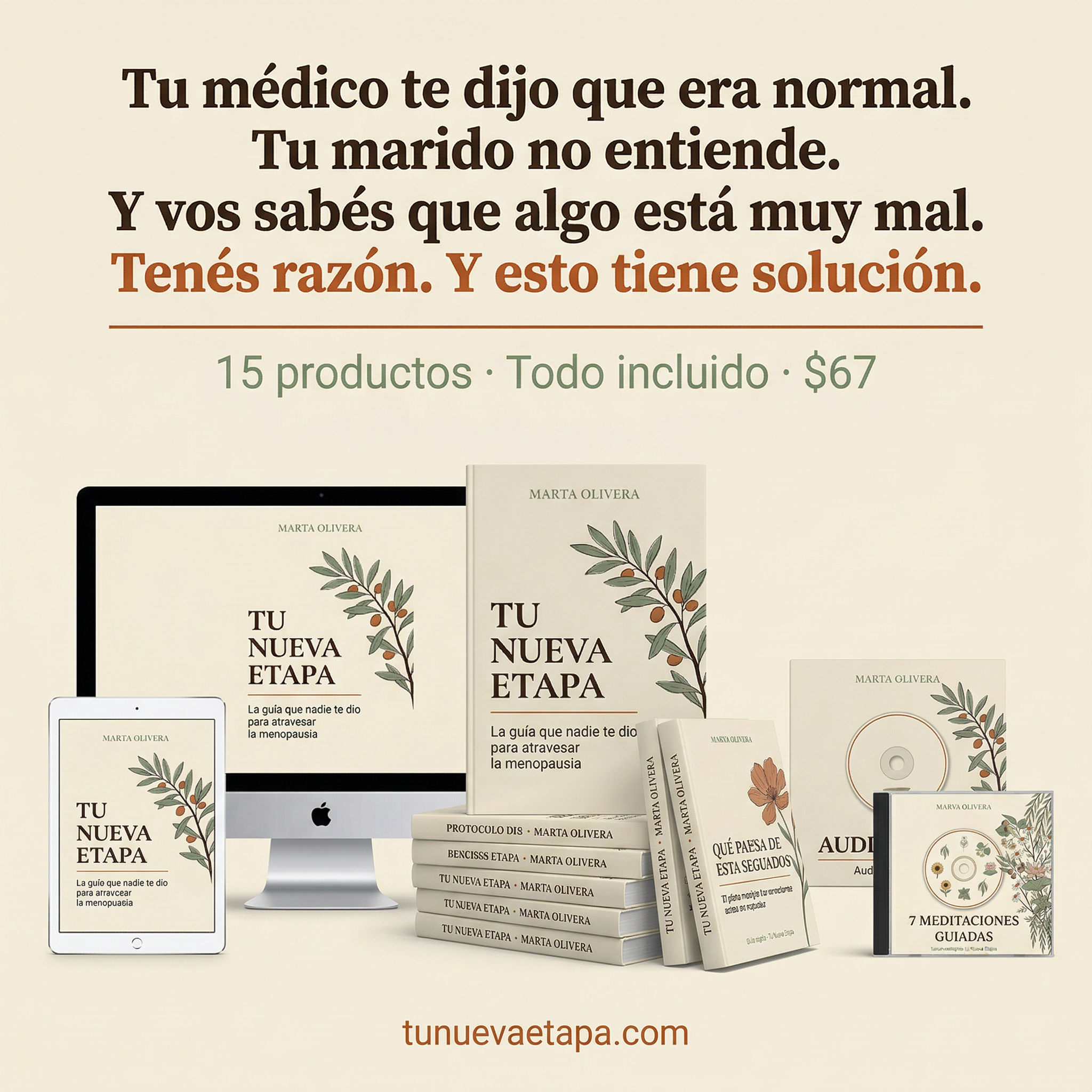Tu Nueva Etapa — Pack Full | Todo el material: eBook, audiolibro, meditaciones, planes y bonus
