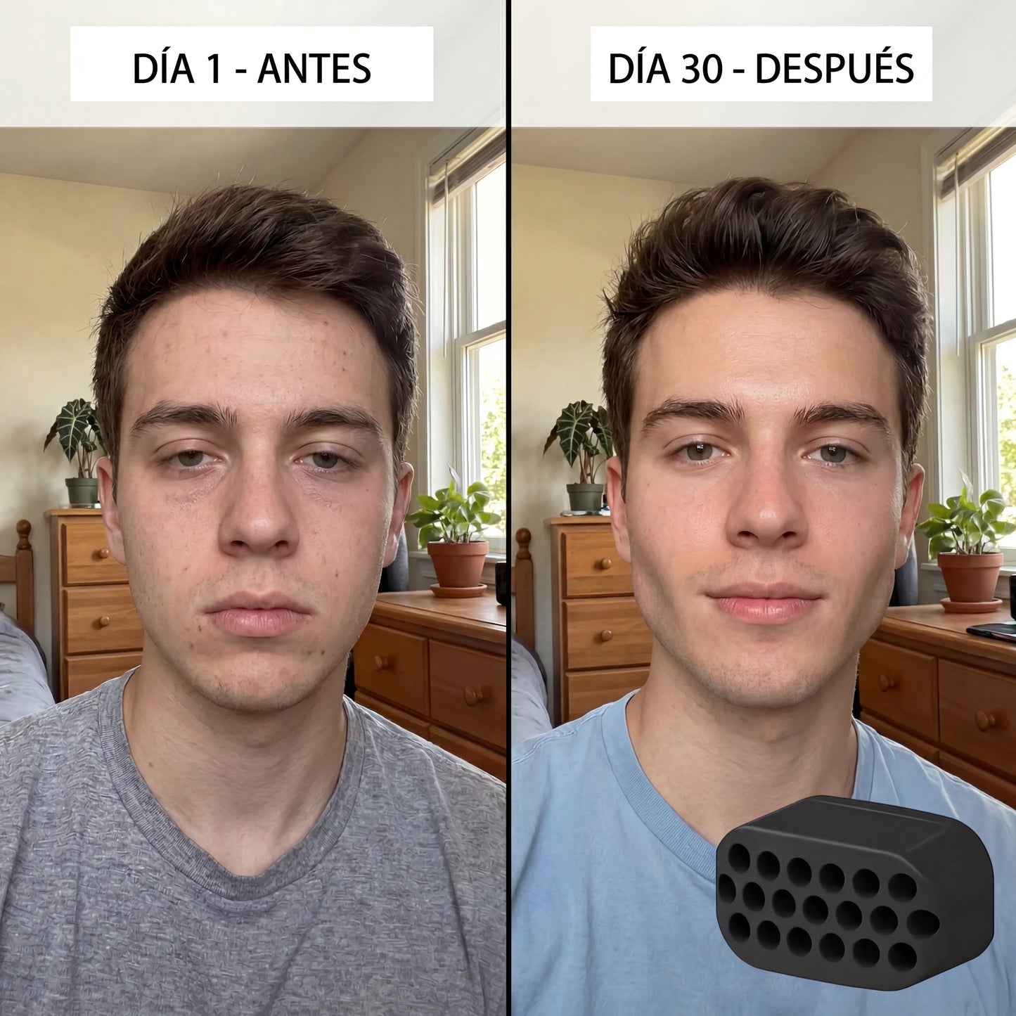 TNE® - Kit 30 días (Ejercitador + Cintas + Guía): Transforma tu rostro a su mejor versión