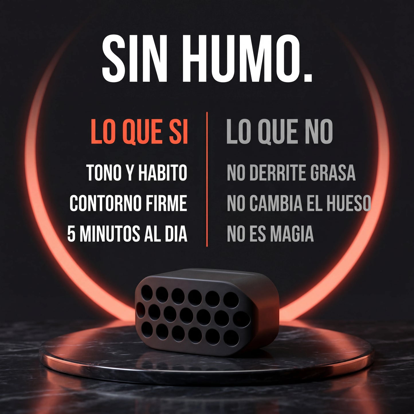 TNE® - Ejercitador de mandíbula + Guía: Transforma tu rostro a su mejor versión
