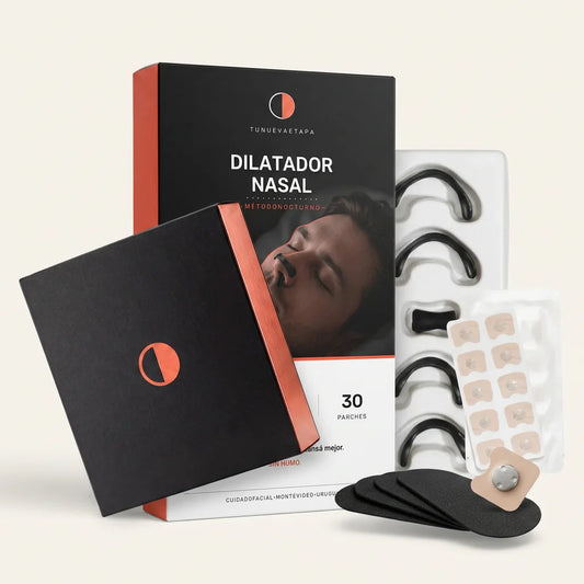 TNE® - Kit AntiRonquidos 30 días: Cintas bucales + Dilatador nasal