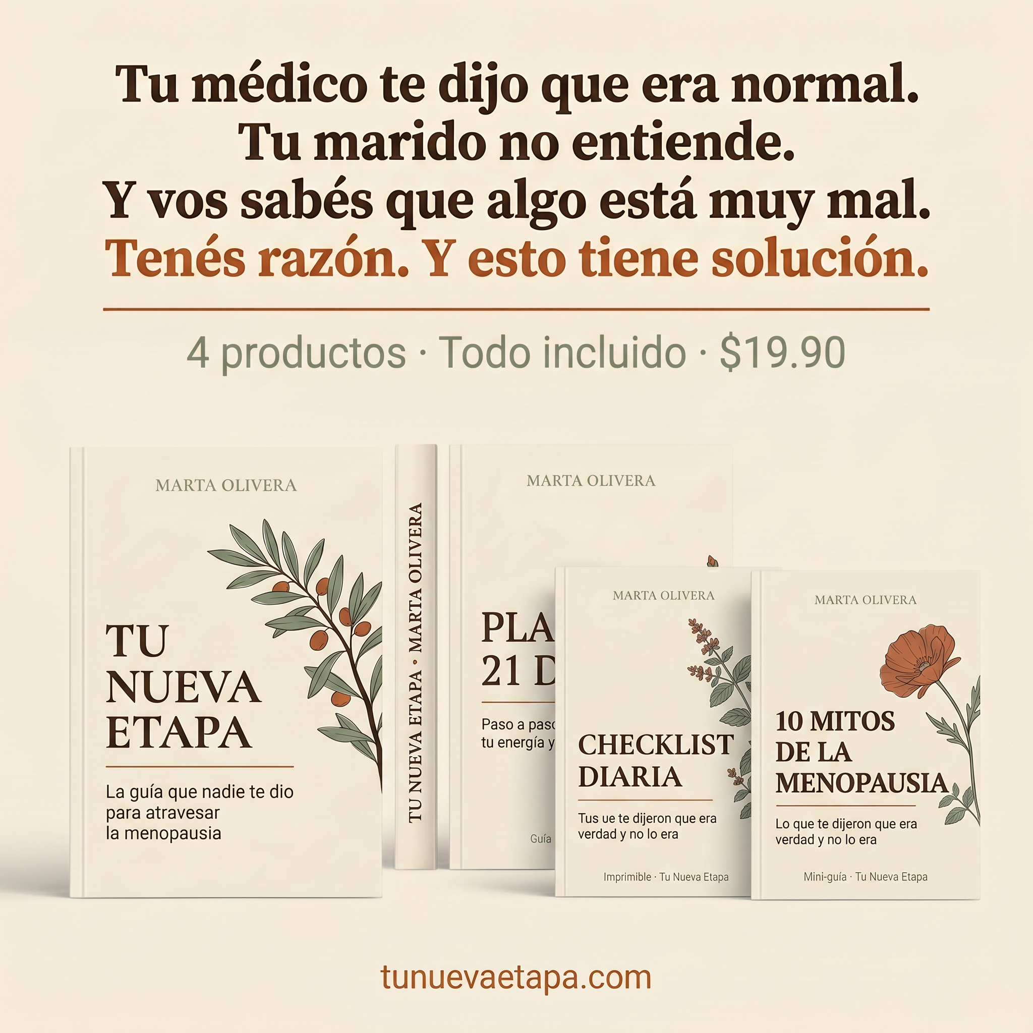 Tu Nueva Etapa — Pack Esencial | Guía completa para empezar a entender la menopausia